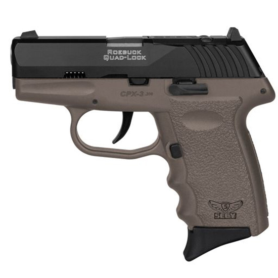 SCCY CPX-3 380ACP FDE BLK NMS RED DOT READY - Pistols